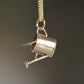 Vintage Gold Watering Can Charm