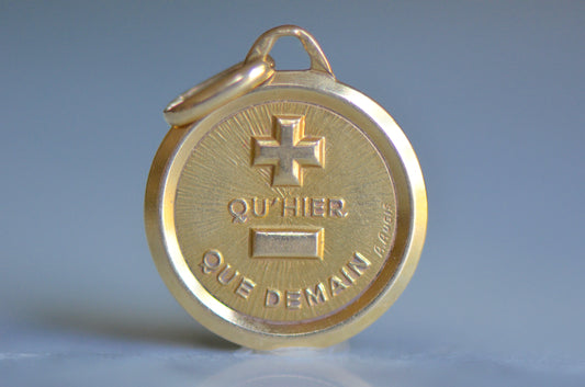 Petite Vintage French Love Token