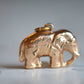 Petite Golden Elephant Charm