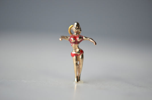 Saucy Dancing Lady Charm 1958