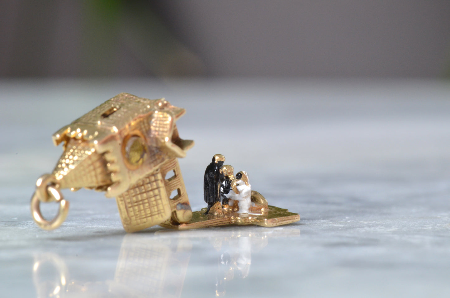 Romantic Vintage Chapel of Secrets Charm