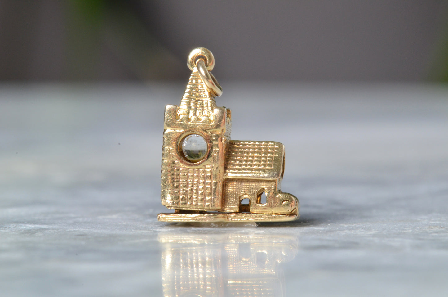 Romantic Vintage Chapel of Secrets Charm