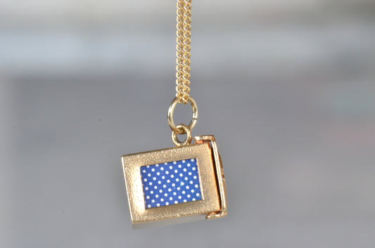 Miniature Mid-Century Deck of Cards Charm