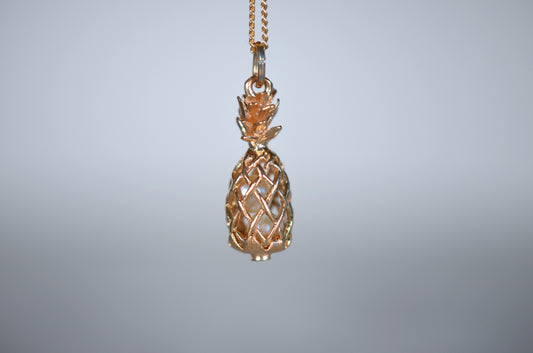 Sweet Pineapple and Pearl Charm