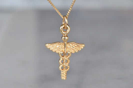 Bold Estate Caduceus Charm