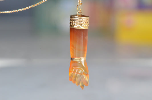 Bold Antique Agate Figa