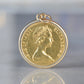 Isle of Man 1973 Sovereign Coin Necklace