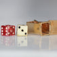 Playful Vintage Mini Dice Charm