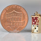 Playful Vintage Mini Dice Charm