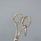 Delicate Vintage Scissors Charm