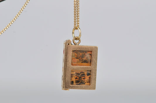 Vintage Wide Playing Card Charm