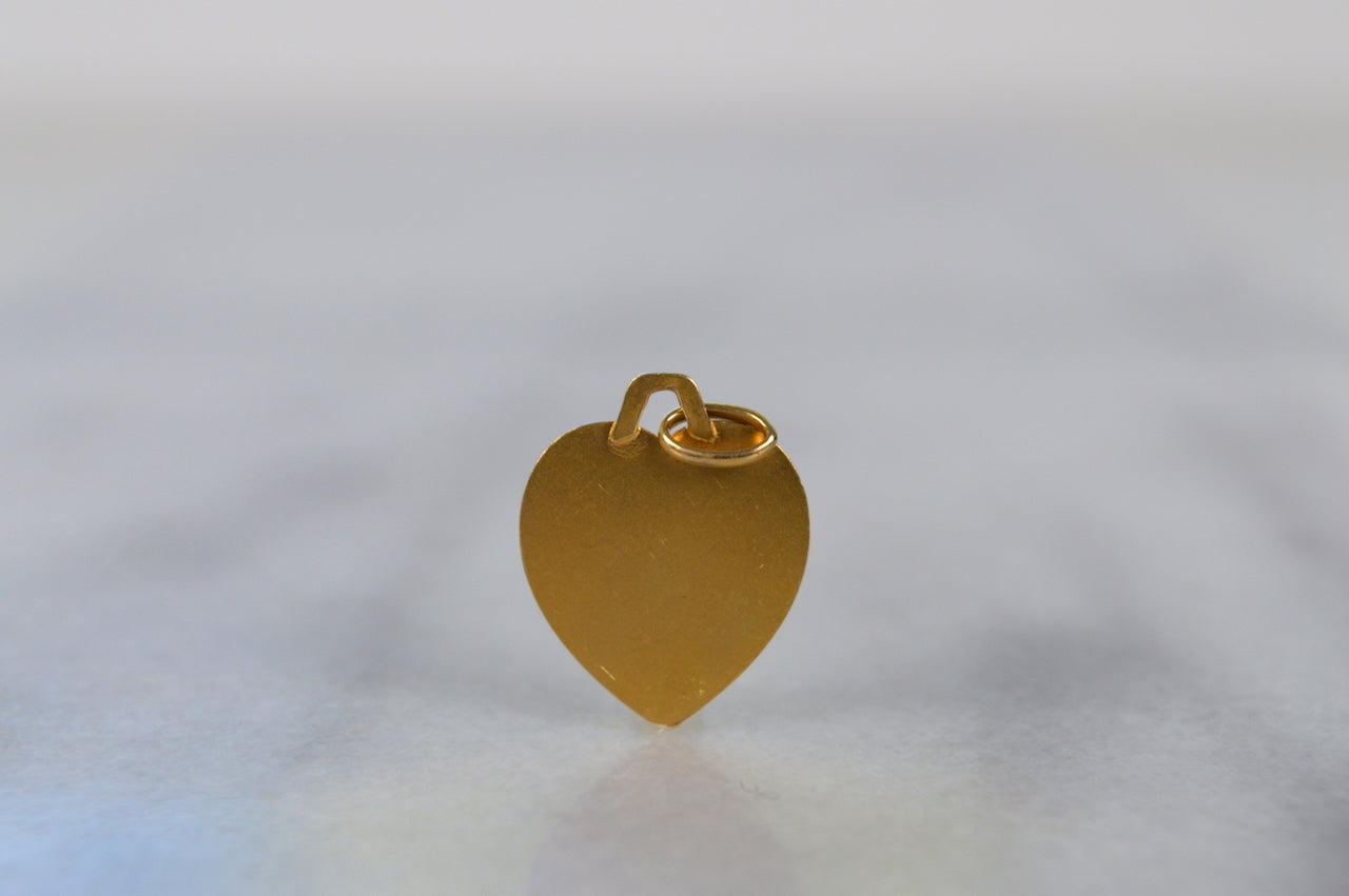 Cute Vintage Heart Médaille d'Amour