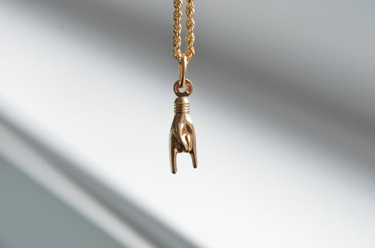 Ideal Estate Mano Cornuto Pendant