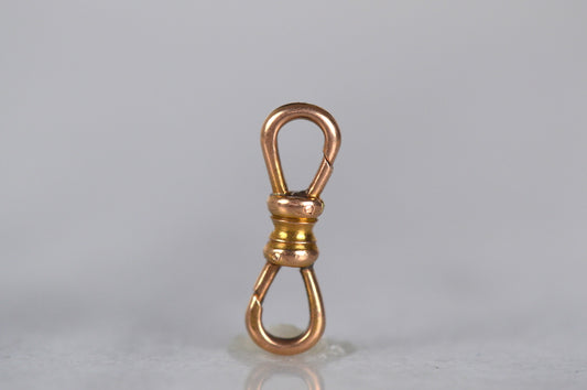 Rare Double-Ended Edwardian Dog Clip