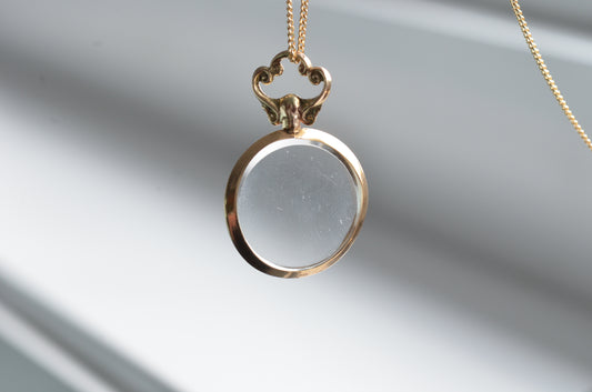 Charming Vintage Glass Locket