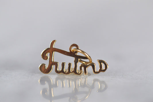 Gold Estate Twins Nameplate