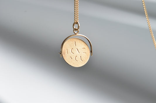 Gold "I Love You" Spinner 1961