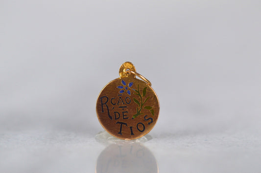 Tiny Estate Portuguese Dizeres Charm