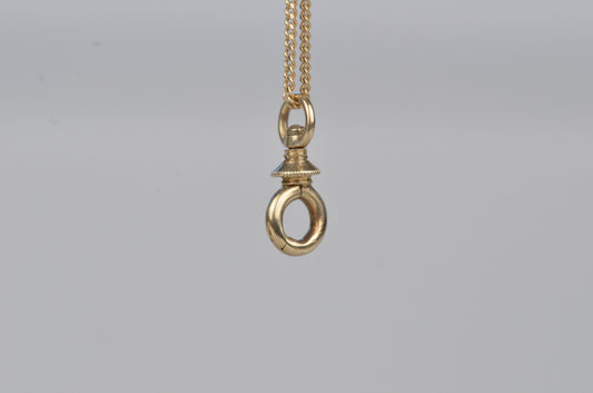 Rare Petite Edwardian Locking Clasp