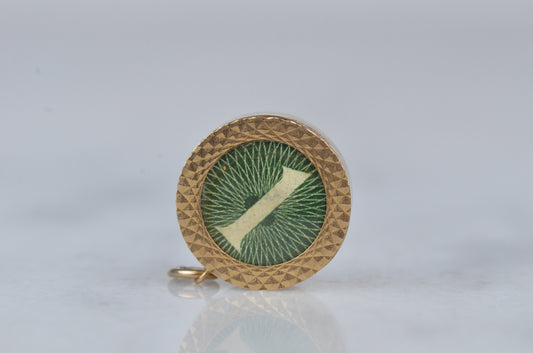 Vintage British "Mad Money" Charm