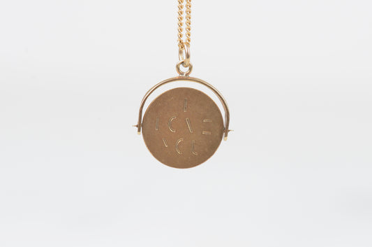 Gold "I Love You" Spinner 1956