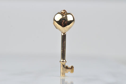 Romantic Heart Key Locket