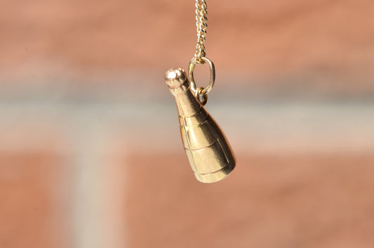 Petite French Champagne Charm