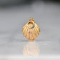 Precious Midcentury Shell and Pearl Charm