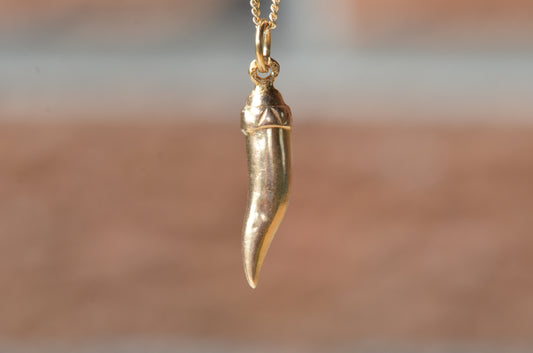 Small Vintage Cornicello Charm