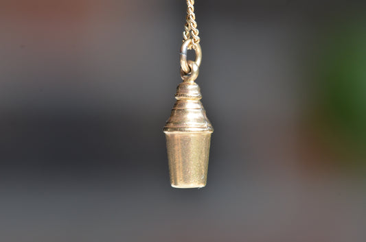 Tiny Vintage Cocktail Shaker Charm