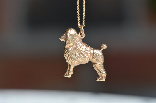 Midcentury Poodle Charm