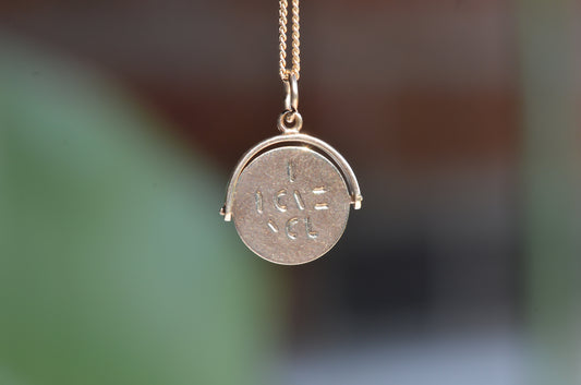 Classic Mid Century I Love You Spinner