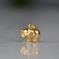 Petite Gold Elephant Charm