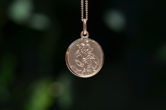 Vivid Estate St. Christopher Medallion