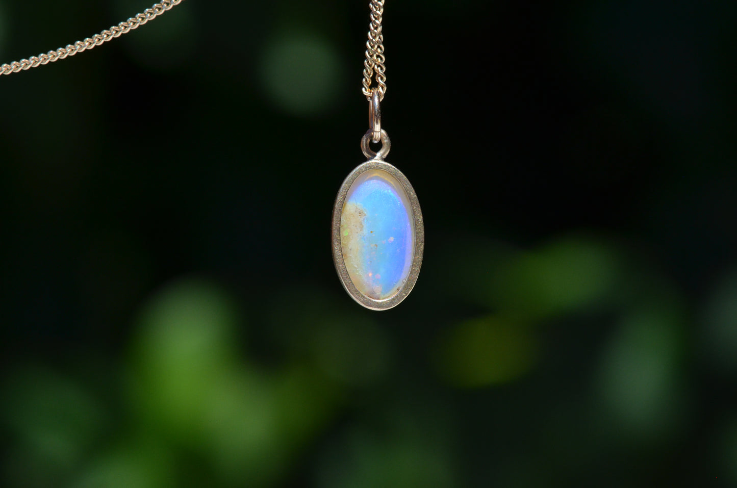 Dreamy Vintage Opal Pendant