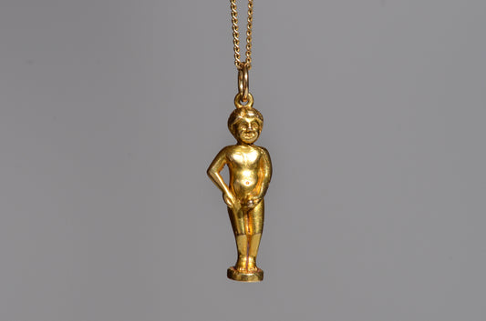 Cheeky Manneken-Pis Inspired Charm