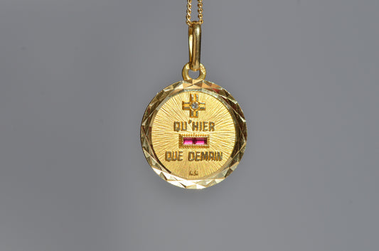 Shimmering Vintage Médaille d'Amour