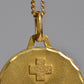 Unique Vintage Médaille d'Amour Pendant