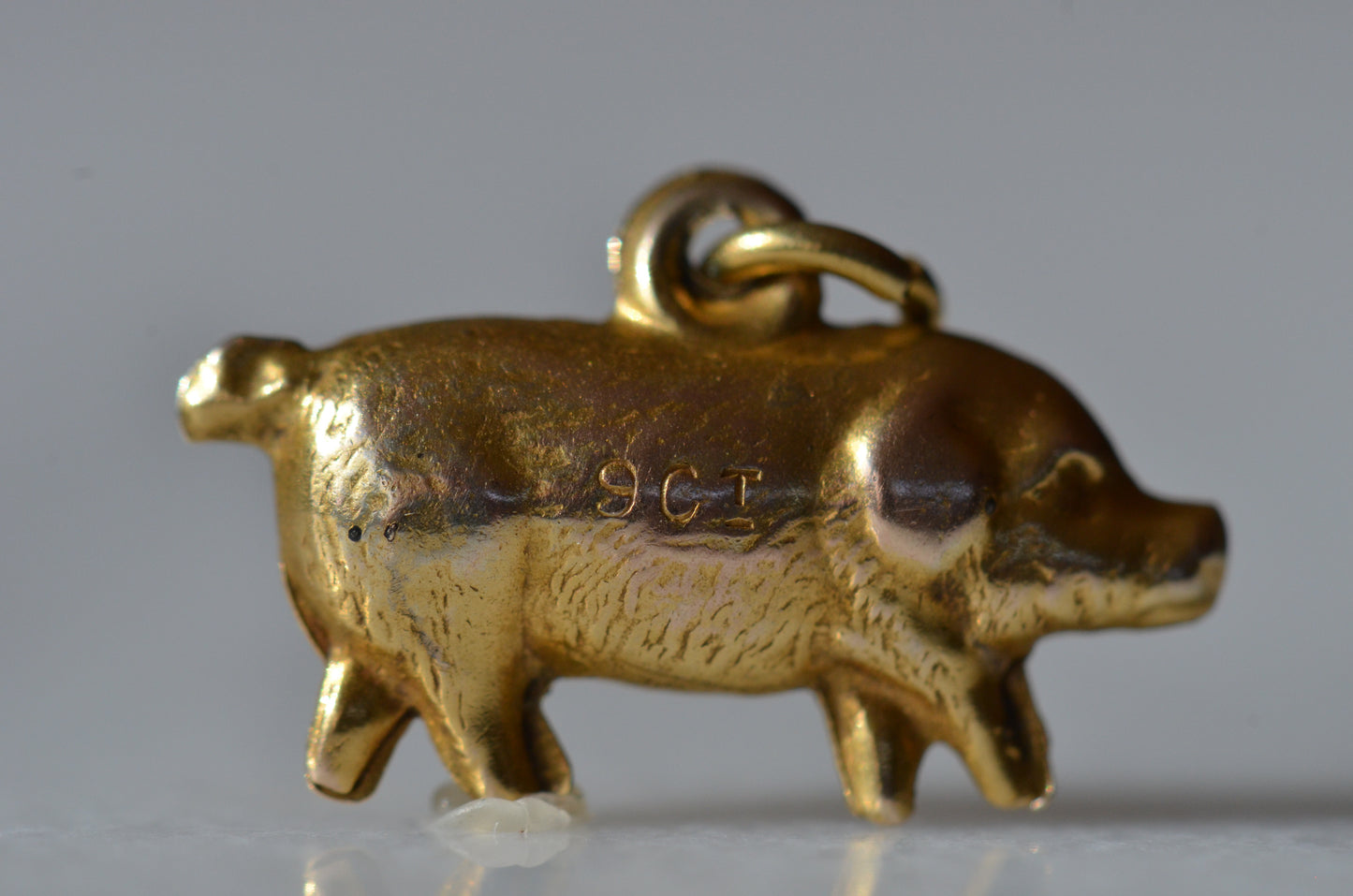 Vintage Lucky Pig Charm