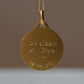 Heavy Vintage Personalized Médaille d'Amour Pendant