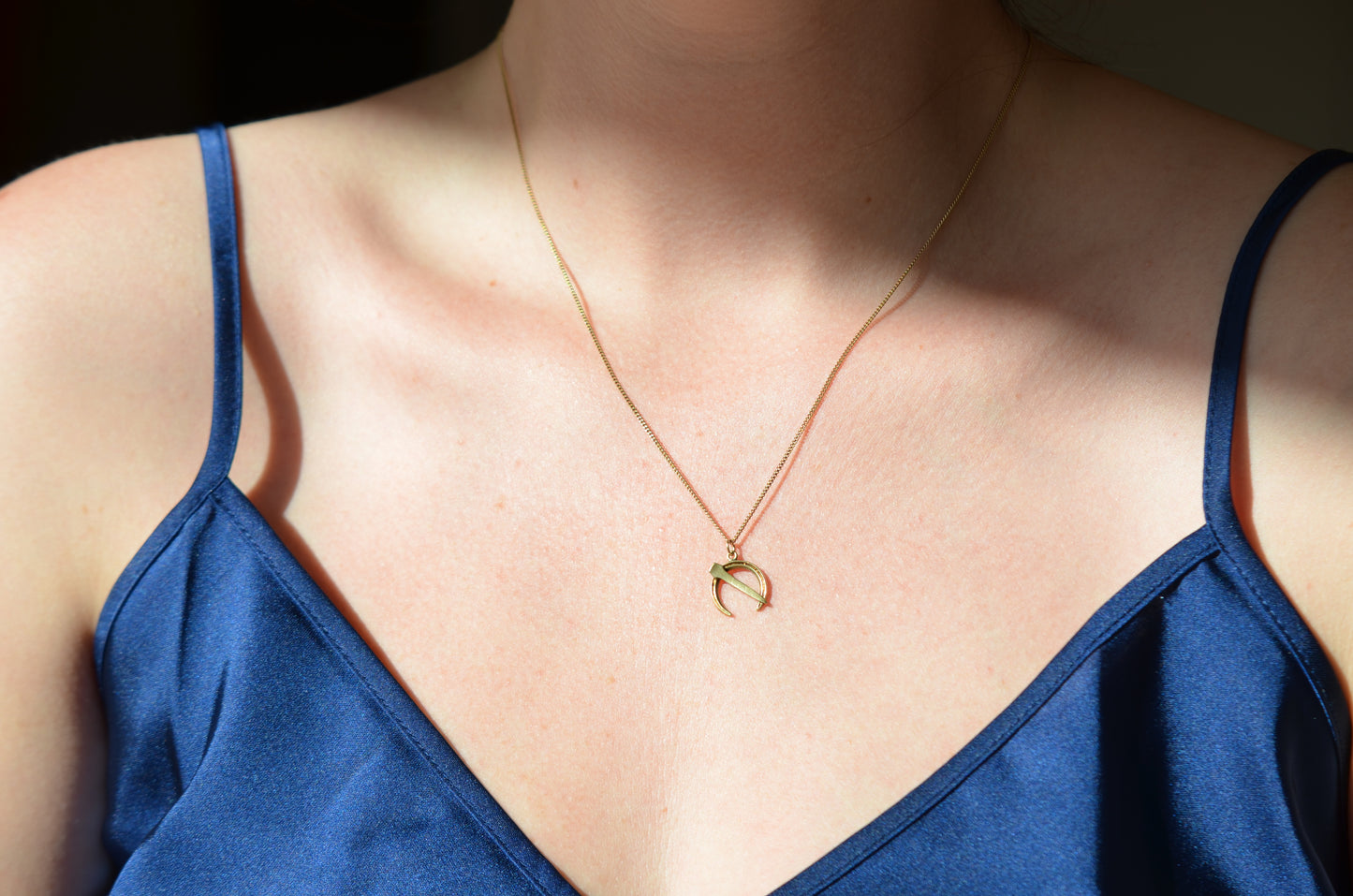 Classic Vintage Horseshoe and Nail Charm
