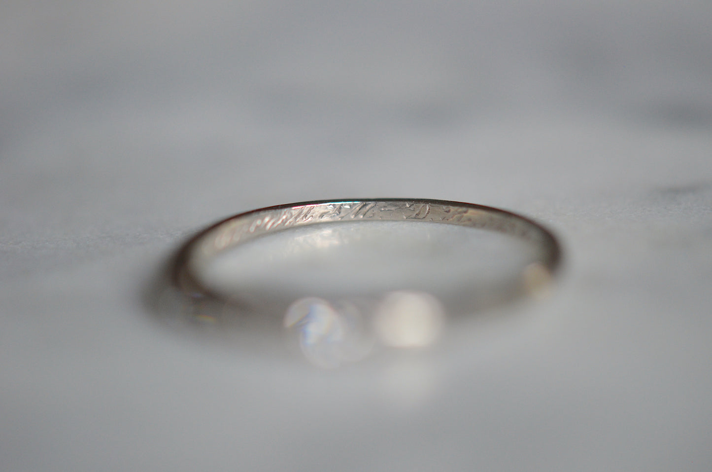 Unique and Sentimental Wartime Wedding Band