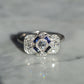 Outstanding Art Deco Diamond and Sapphire Ring
