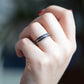 Beautiful Art Deco French Cut Sapphire Eternity Band Single or Pair