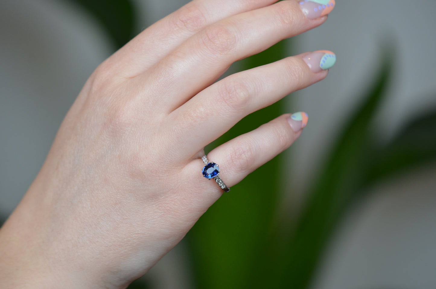 Exquisite Edwardian Sapphire Ring