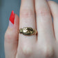 Warm and Detailed Unisex Vintage Fede Ring