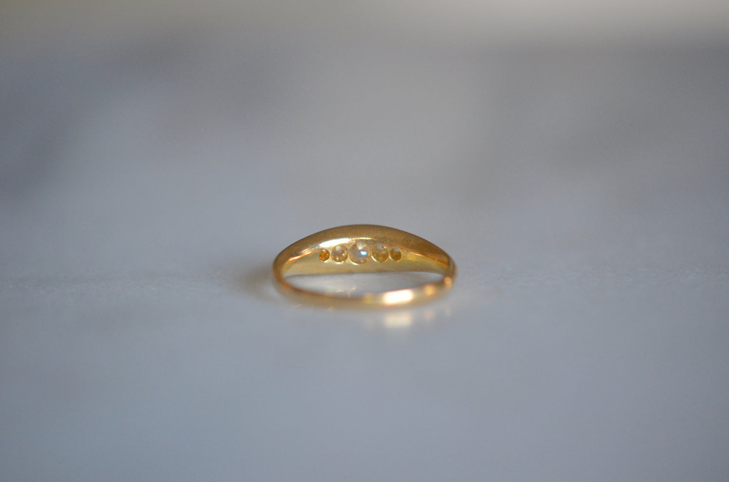Refined Edwardian Five Stone Ring
