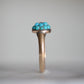 Petite Turquoise Bombe Ring