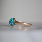 Petite Turquoise Bombe Ring