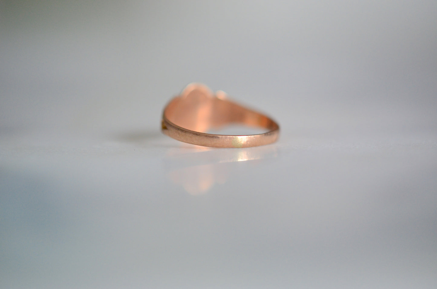 Delicate Ostby & Barton Baby Signet Ring